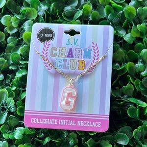 Gold Collegiate Initial Necklace